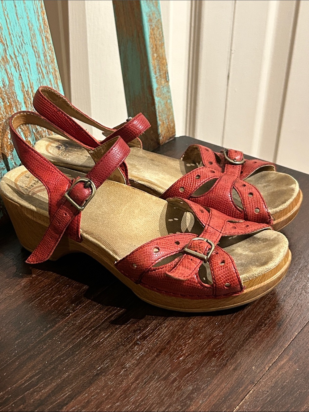 Dansko Sissy Buckle Clogs
